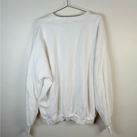 The Laundry Room White Crewneck Sweatshirt - Picture 4 of 8